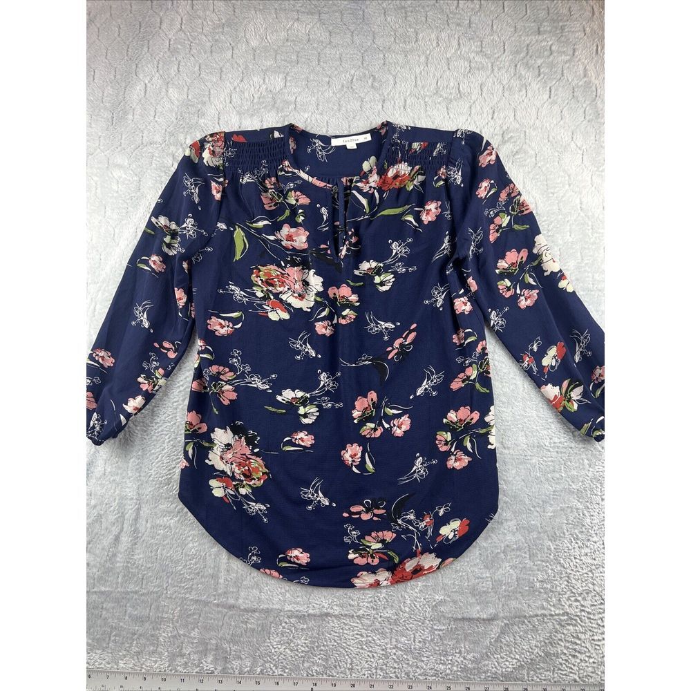 Stitch Fix‎ Fun2Fun Long Sleeve Floral Blouse Women's Size XS